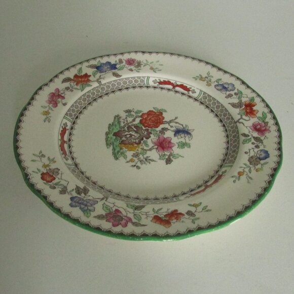 Vintage 7.5" salad plate, Chinese Rose design, Copeland Spode (Lot 4) - Picture 6 of 12